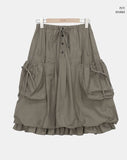 Robo Balloon Pumpkin Big Pocket Skirt