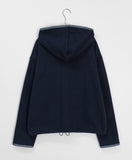 [BAONHAUS] Ranitz Dot Color Matching Hood Cardigan