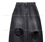 Recluse Funky Damage Balloon Denim Pants