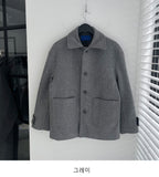 Loen half wool coat
