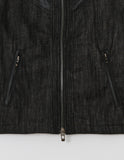 SICKLE BIKER DENIM JACKET