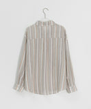 Hisil Vintage Stripe Long Sleeve Shirt