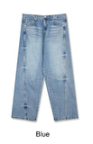 Rat Domingo Curved Denim Pants