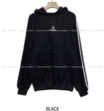 (UNISEX) Core Side Track Over Hoodie