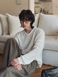 Boring Summer V-neck Knit