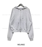 (UNISEX) Rumble Pigment Two-Way Hood Zip-up