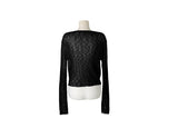 Myou V-neck See-through Button Cardigan