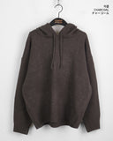 Cren Avant Overfit Hood Long Sleeve Knit