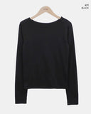 Denny Slim Fit Plain Basic T-Shirt