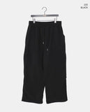 Anyin String Overfit Fleece Pants