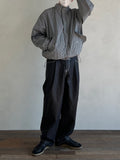 Gingham Check Nylon Jacket