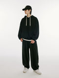 Front Tuck Wide Balloon Sweatpants