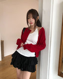 Eki Tiered Cut Mini Skirt