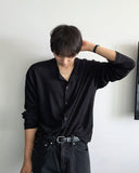 Acid linen cardigan