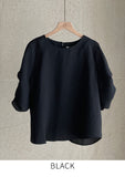 Veruna Shirring Puff Blouse
