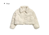 Popping Corduroy Short Padding