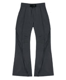 Diagonal Flare Pants