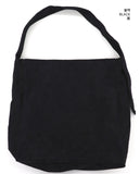 Dots corduroy big shoulder bag