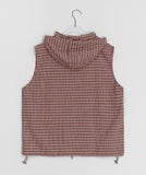 Pagins Summer Check Hood Vest