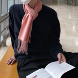 Fade wool muffler