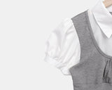 Yorkie Bustier Short Sleeve Shirt