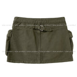 utility three-dimensional pocket mini skirt
