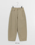 Calted Cotton Embroidered Balloon Wide Pants