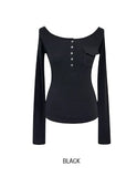 Rino Pocket Off-Shoulder Long Sleeve