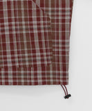 Bellito Check Cotton Over Hood Zip-Up
