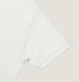 Muscle fit half high neck short sleeve tee