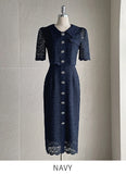 Sunday Collar Lace One Piece