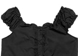 Leggen Frill Off-Shoulder Blouse