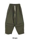 Freak pintuck nylon balloon pants
