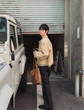 Autumn Cutting Crop Trench Coat