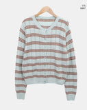 Mael Stripe Knit Cardigan