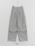 [Unisex] Relder Carpenter Banding Nylon Wide Pants