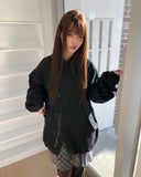 Novak Vintage Washing Short Bomber Jacket