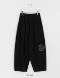 [unisex] Beulten Printing Training Banding Wide Pants
