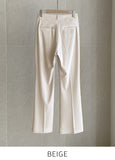 Selen Bootcut Slacks Pants