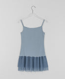 Setina Dot Tiered Layered Sleeveless