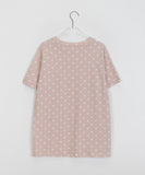 Per Round Pigment Dot Short Sleeve Tee