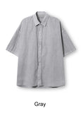 Kio Pigment Oversized Short-Sleeved Shirt