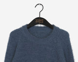 Lacon loose fit angora round knit