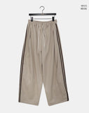 Choking Track Banding Strap Wide-Fit Training Long Pants