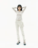 Detachable Button Denim Pants