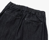 Lotz Pintuck Denim Wide Pants