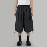 Buckle Balloon Half Pants