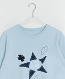 [BAONHAUS] Coronin Patch Short Sleeve Tee
