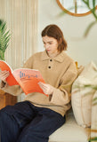 Heavy Overfit Pullover Collar Sweater