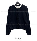 Doubling Layered Knit Cardigan